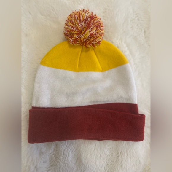 USC Trojans Men’s College Cuffed Pom Beanie - Picture 2 of 3